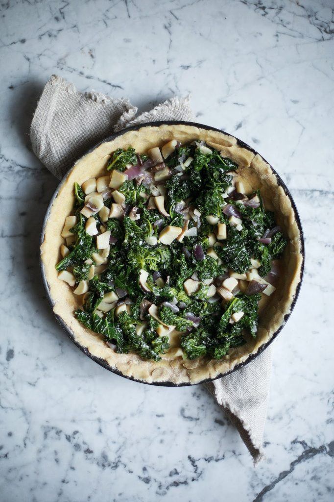 Glutenfree Kale Quiche with Mushrooms & Coconut Milk Our Food Stories