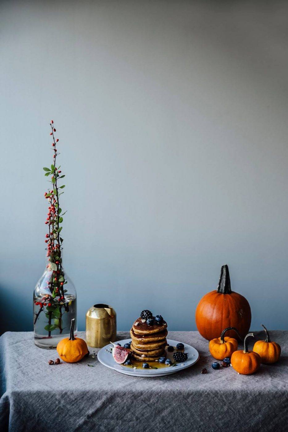 Image for Gluten-free Pumpkin Pancakes, a gluten-free Pear-Lingonberry Cake & a Day in the Electrolux grandcuisine Kitchen in Stockholm
