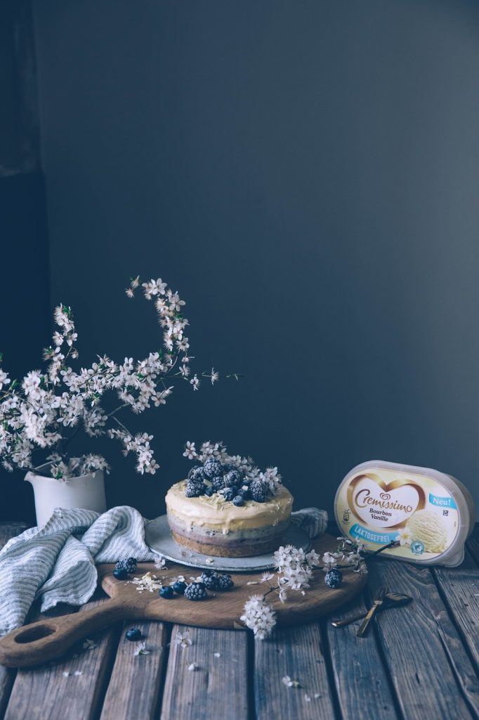 Lactosefree MintChocolateVanillaIceCream Cake Our Food Stories