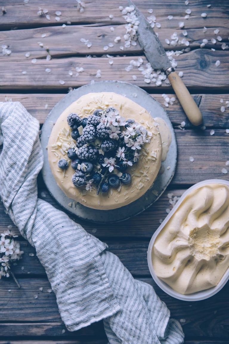 Lactosefree MintChocolateVanillaIceCream Cake Our Food Stories