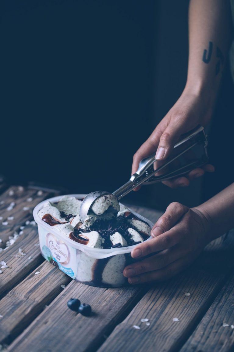 Lactosefree MintChocolateVanillaIceCream Cake Our Food Stories