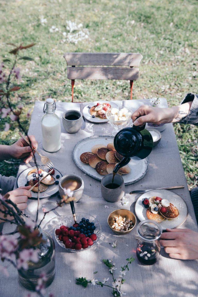 SpringBreakfast under a Plum Tree Our Food Stories