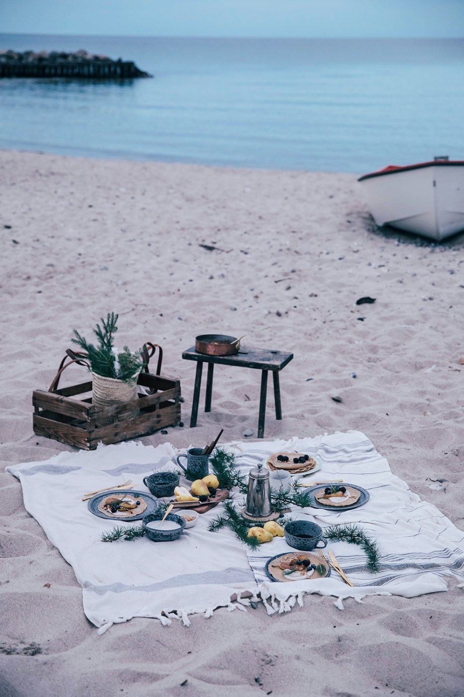Image for A beach picnic in Denmark – gluten-free Crêpes with caramelized pears