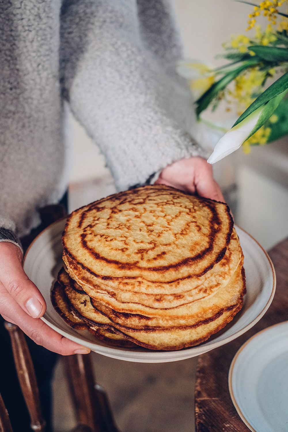 giant gluten-free pancakes