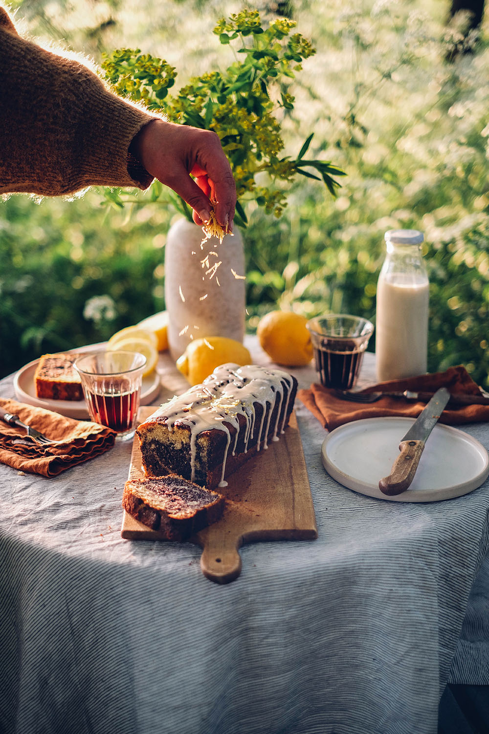 Gluten-free poppy lemon cake recipe