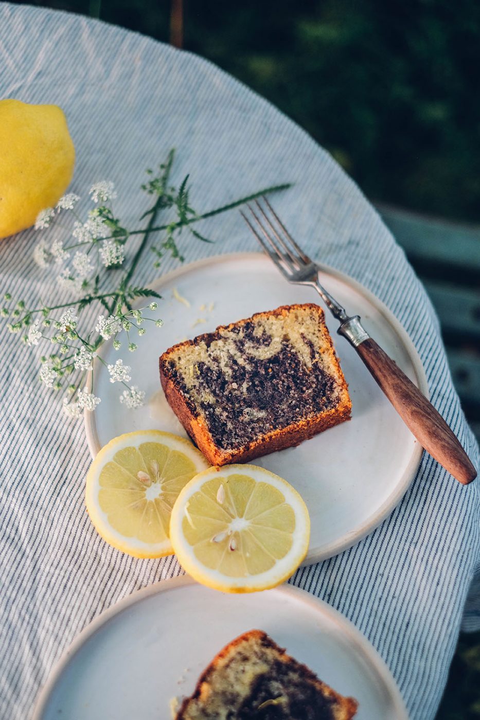 Gluten-free poppy lemon cake
