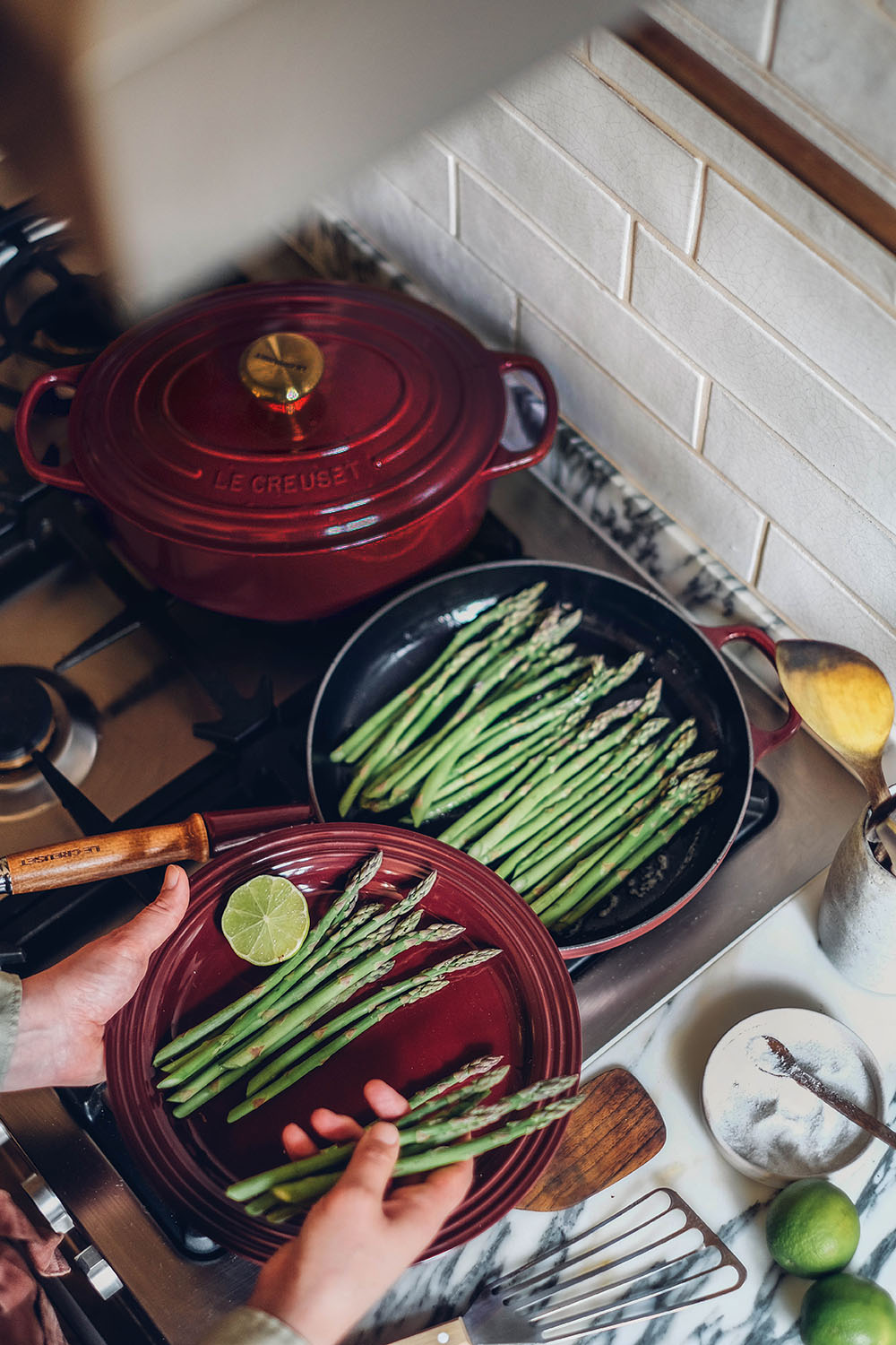 Le creuset cooking