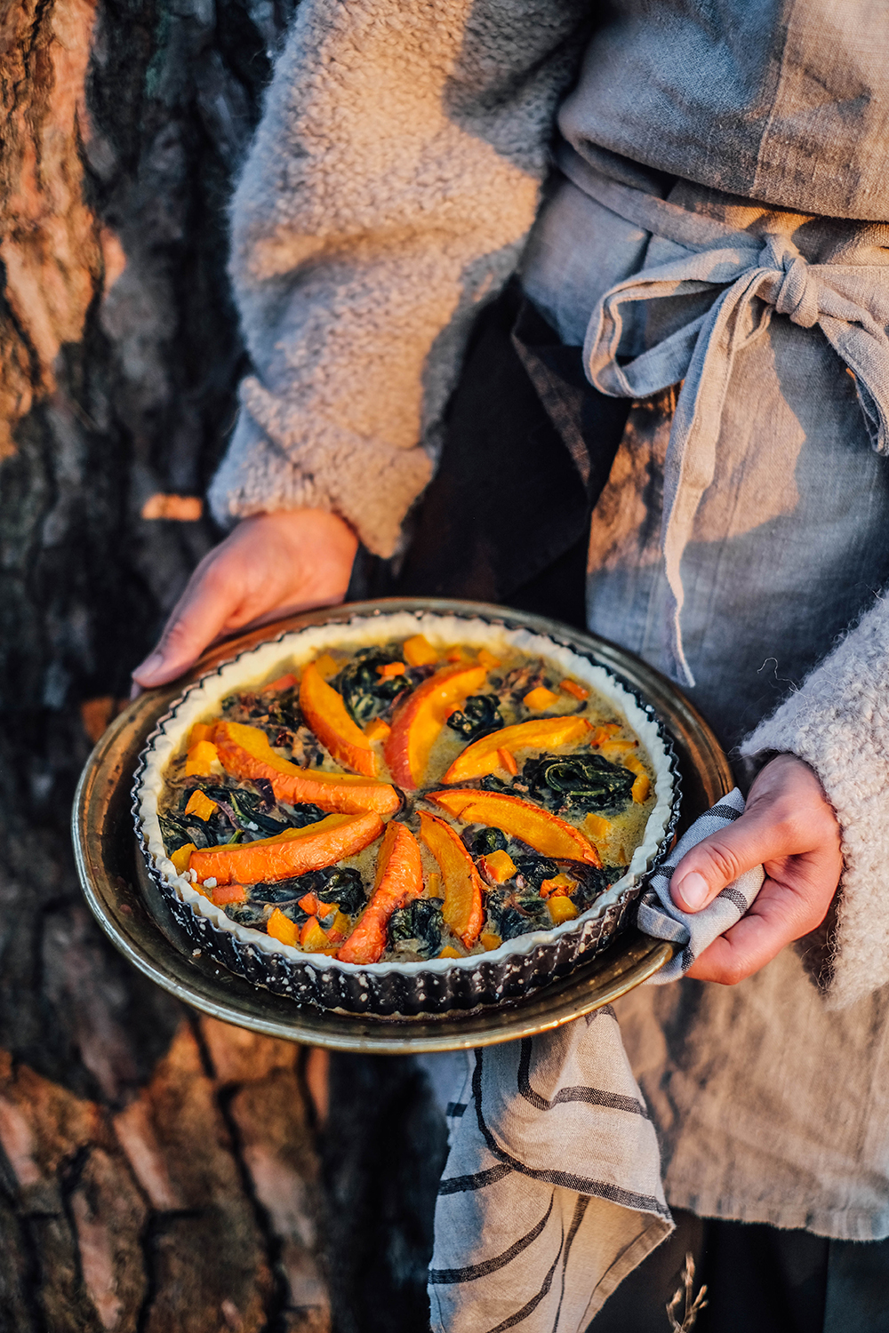 gluten-free pumpkin quiche recipe Lovely Linen