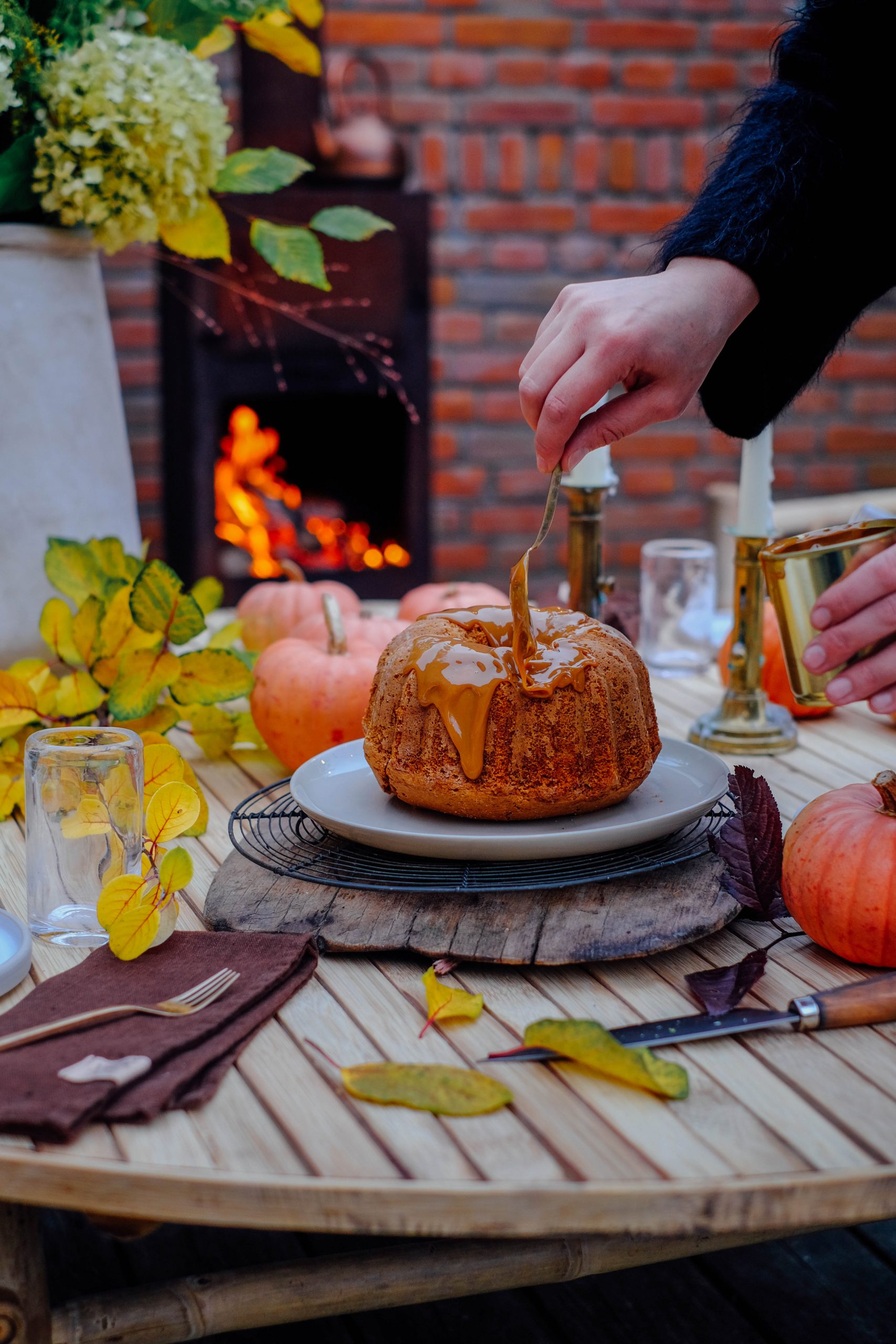 gluten-free chai cake recipe dulce leche