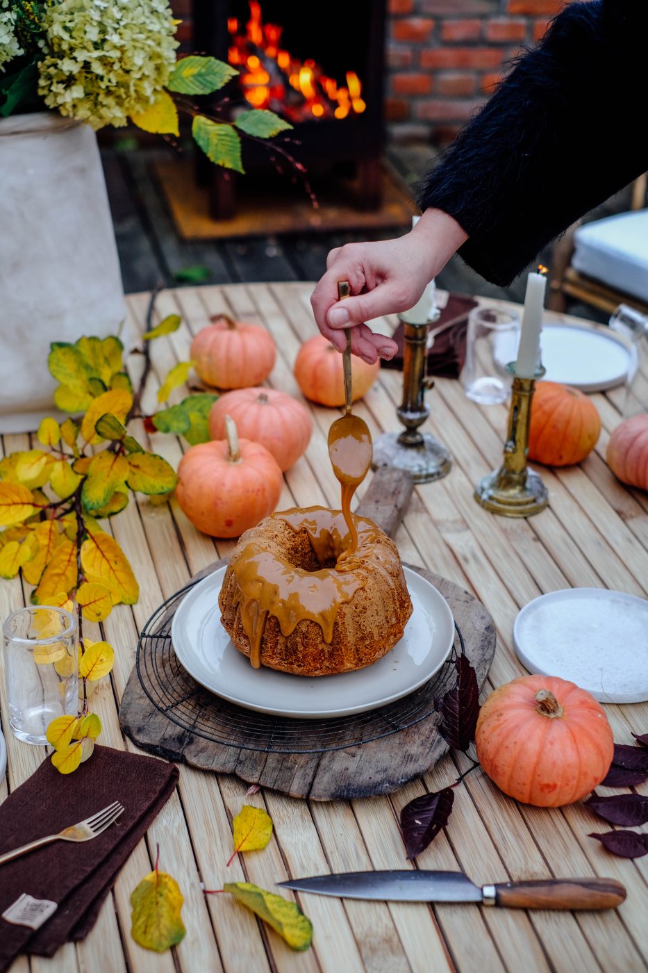 gluten-free chai bundt cake recipe dulce leche