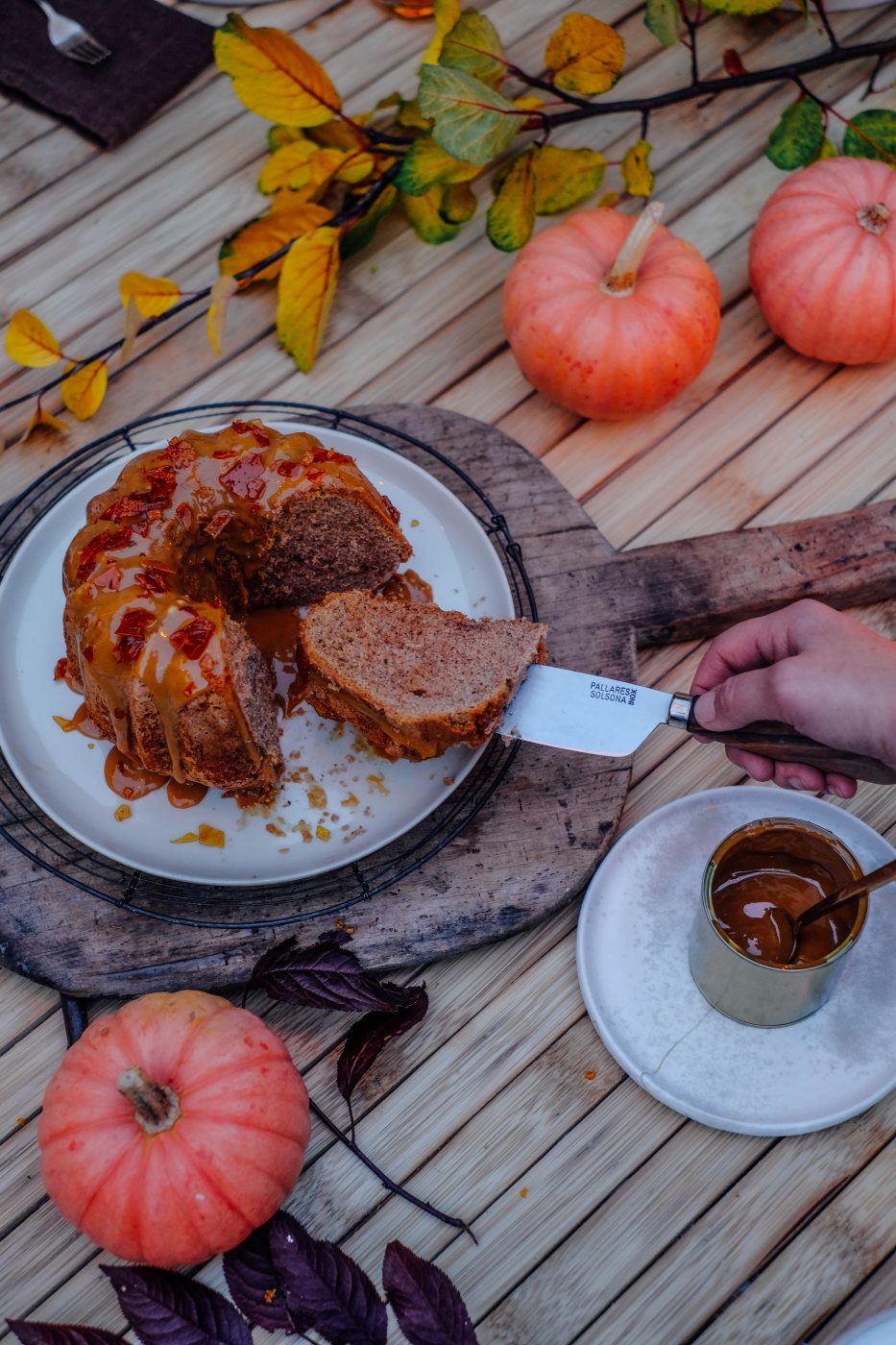 gluten-free chai cake recipe dulce leche