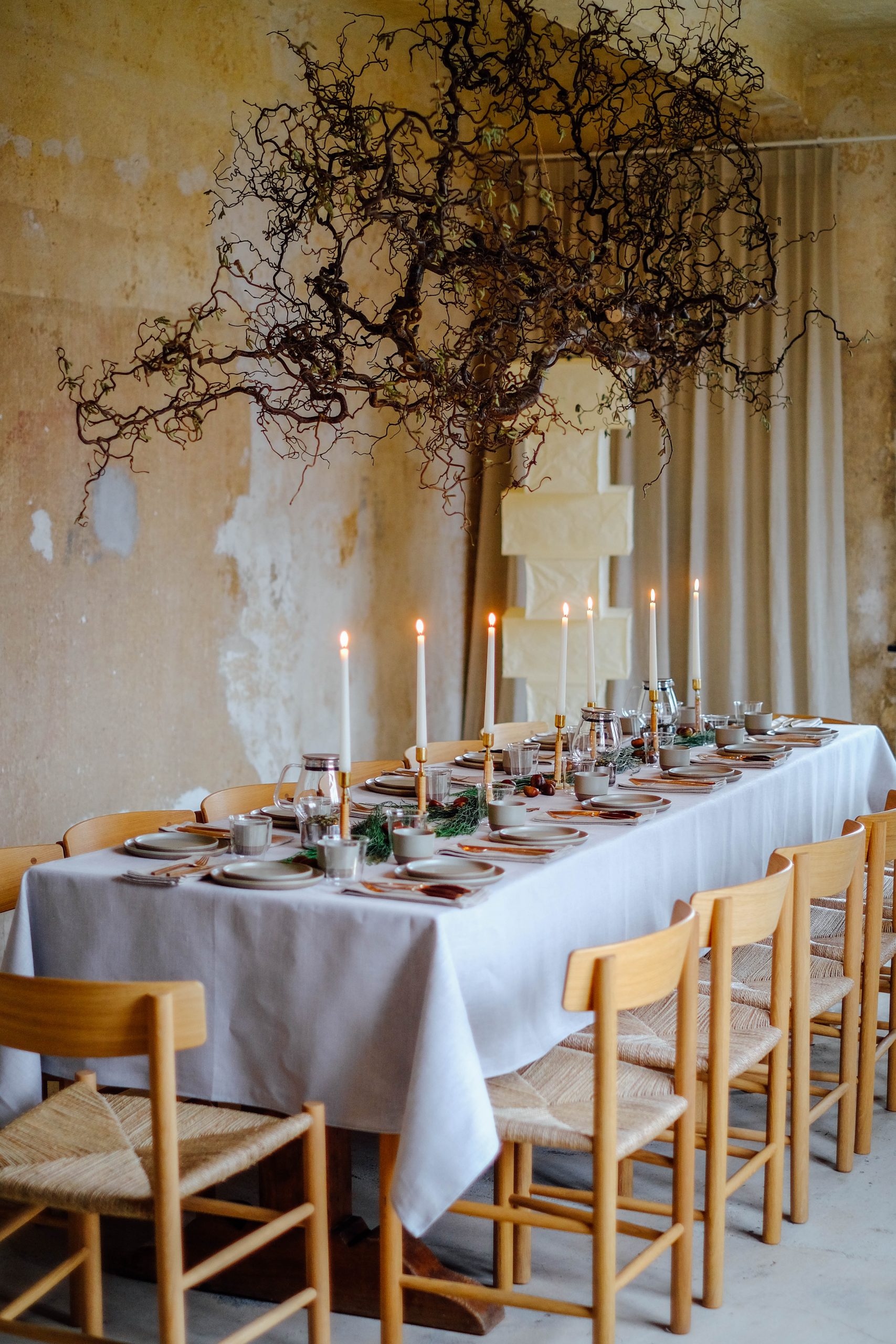 event space Berlin gathering table set up cloud