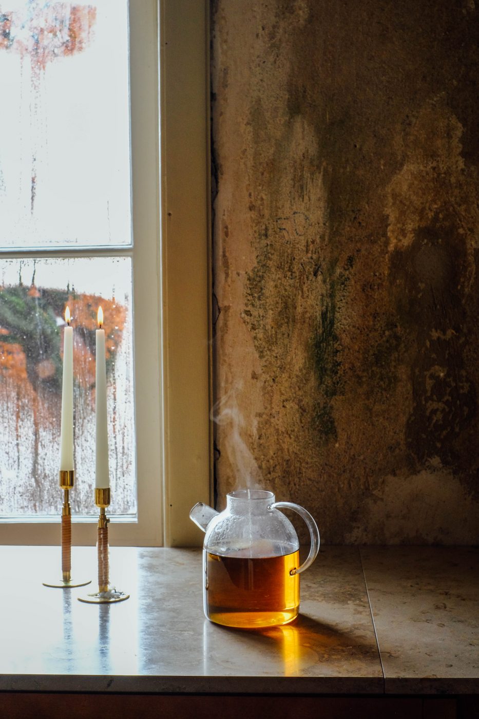 Kinto ceramic plates glass ware handmade beige color event space