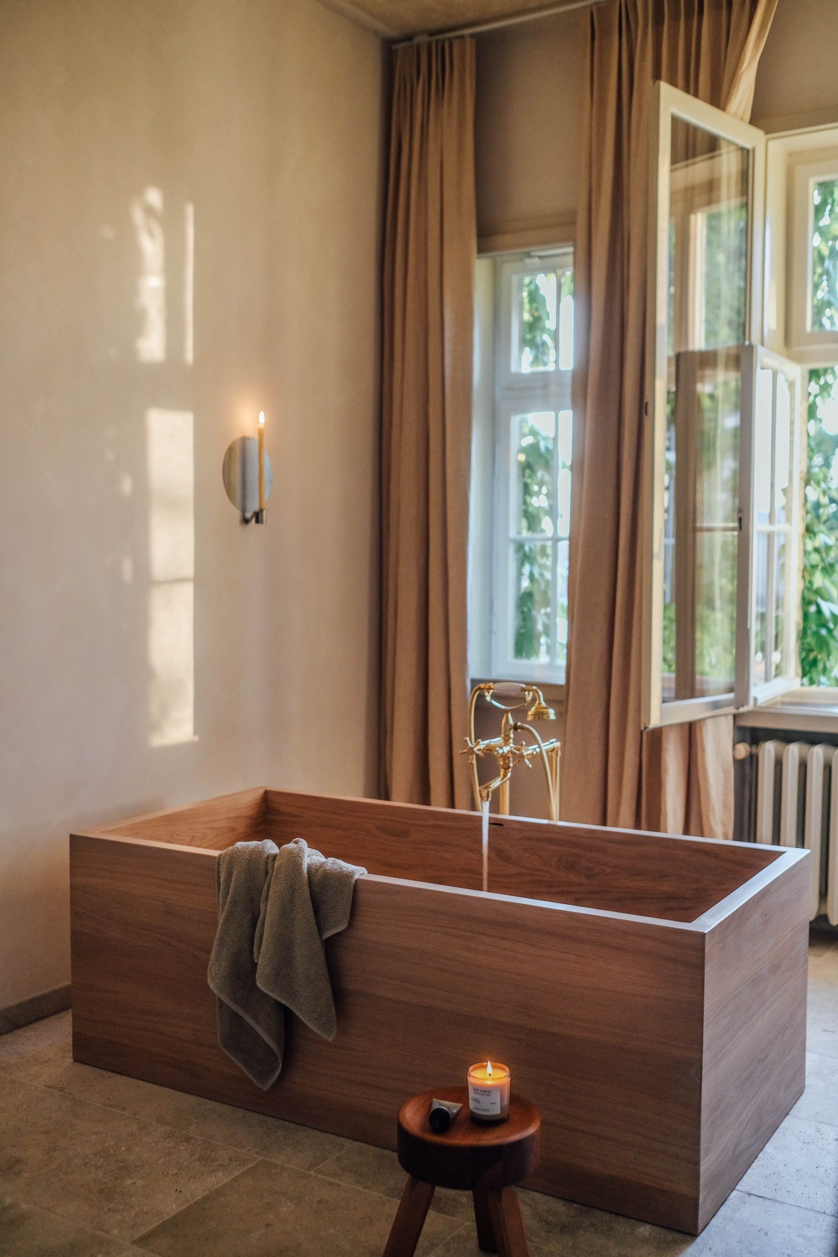 linen curtains leinen vorhänge by Mölle 