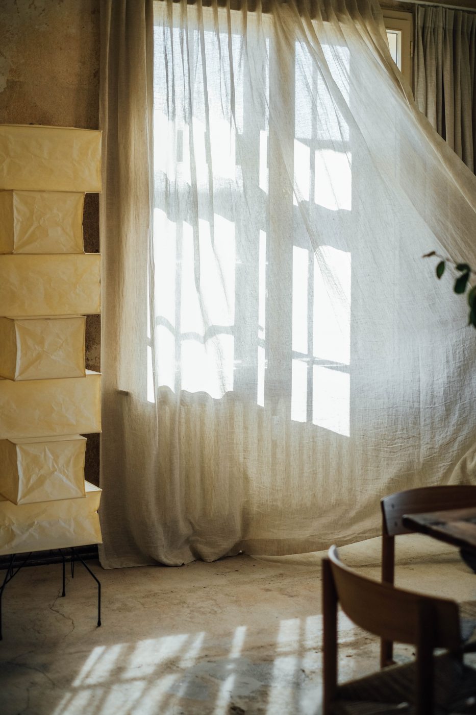 linen curtains leinen vorhänge by Mölle