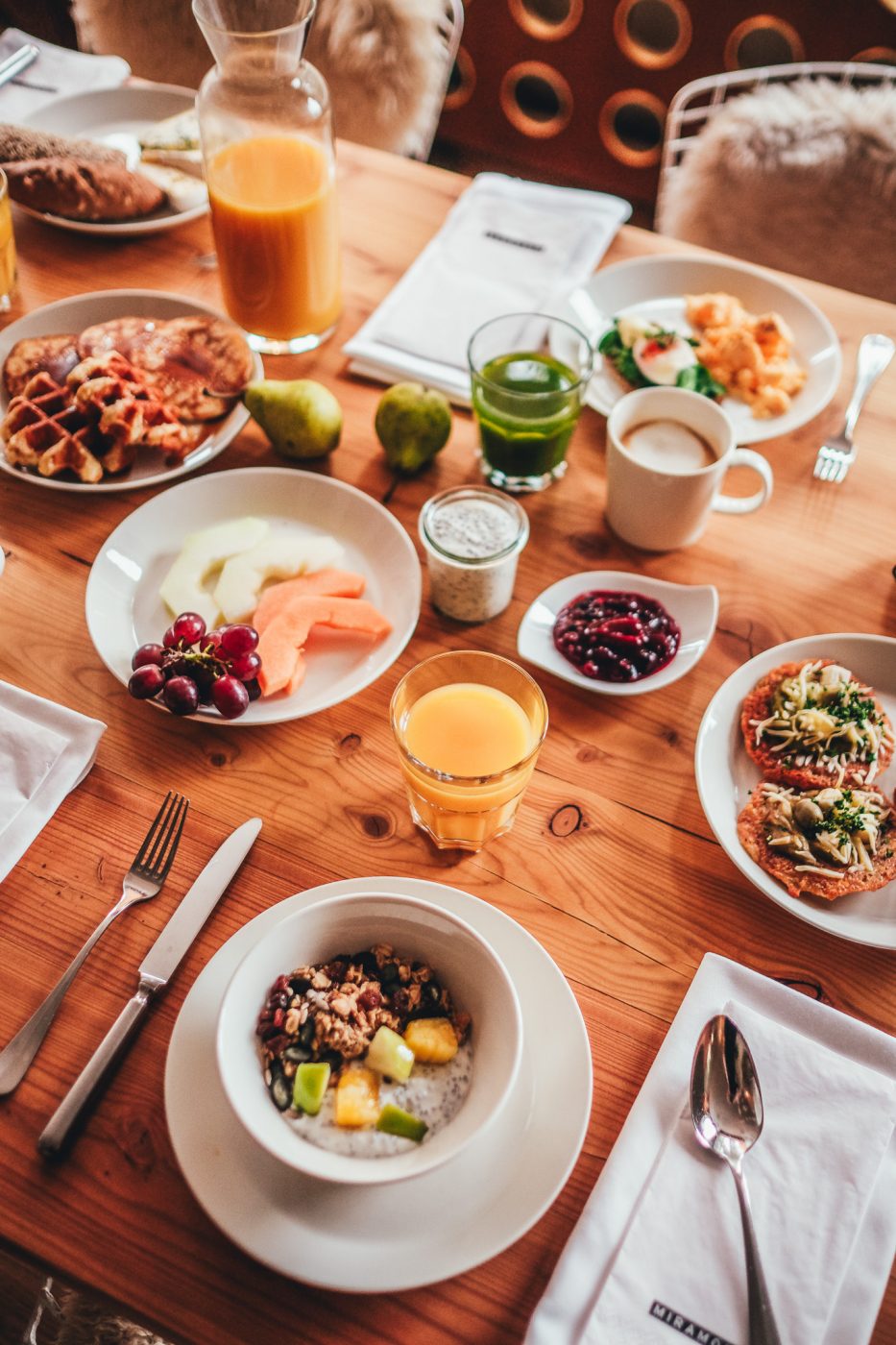 Pretty Hotel Miramonte Bad Gastein breakfast frühstück