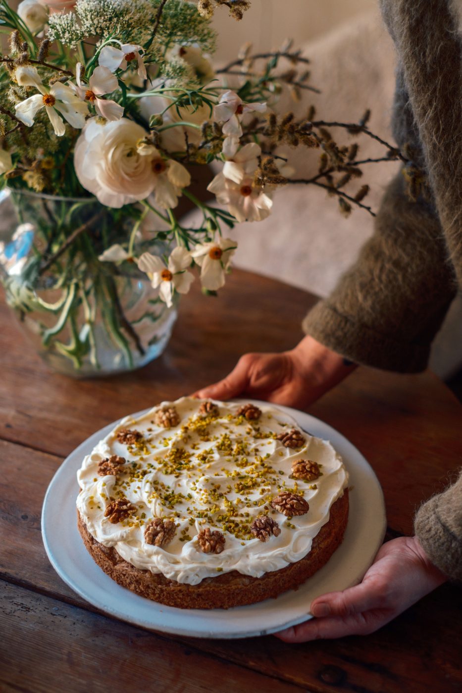 Image for Gluten-free Carrot Cake and a Cozy Morning with Matri